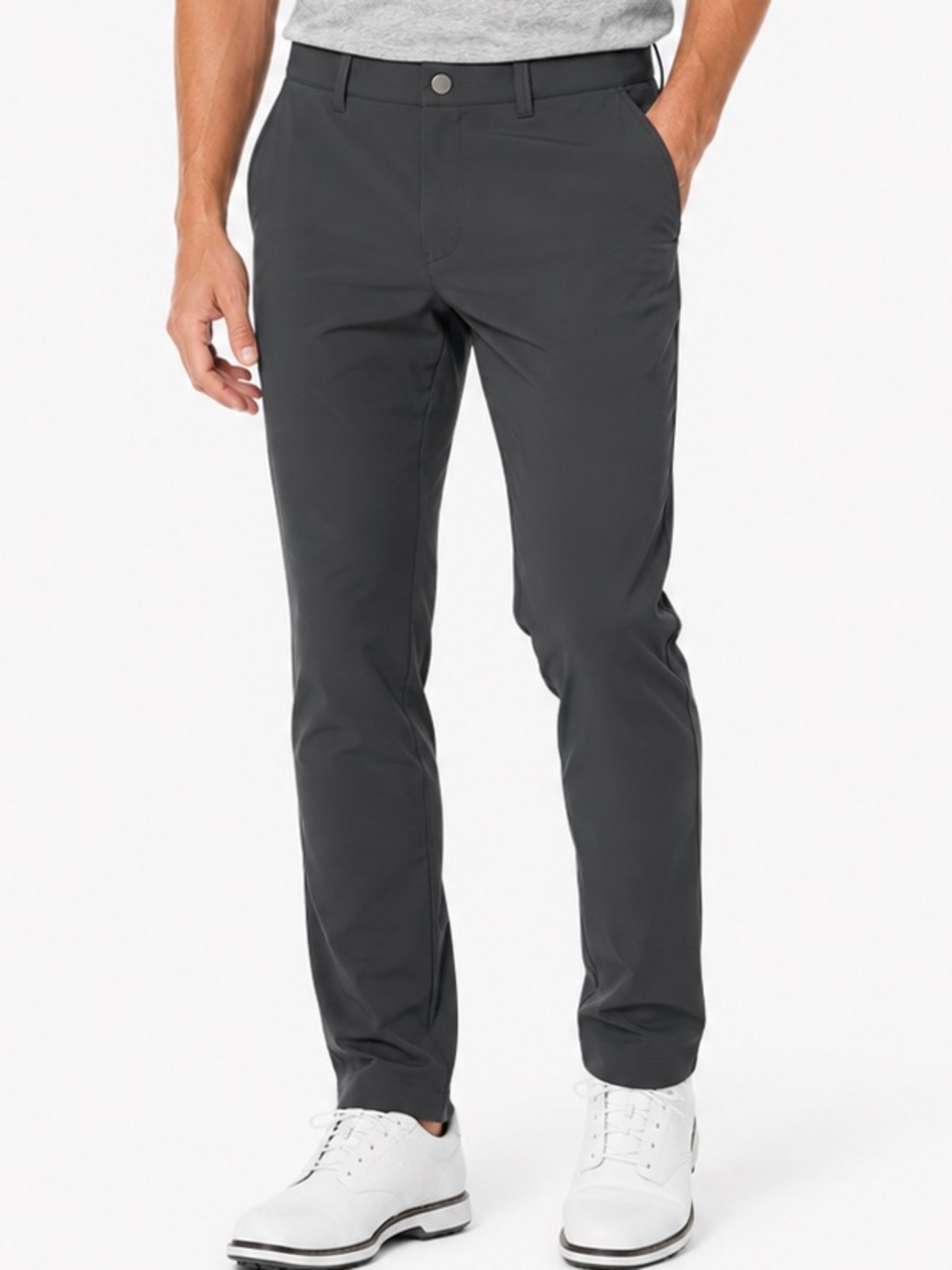 Bonobos Golf Men’s Athletic Fit Performance Pants 35x32 Charcoal Gray